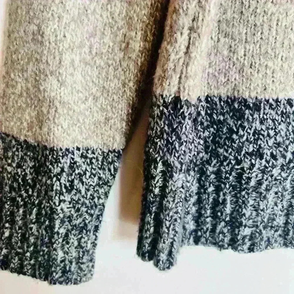 Olivia Sky Turtleneck Pullover Stripe Sweater - Picture 3 of 5